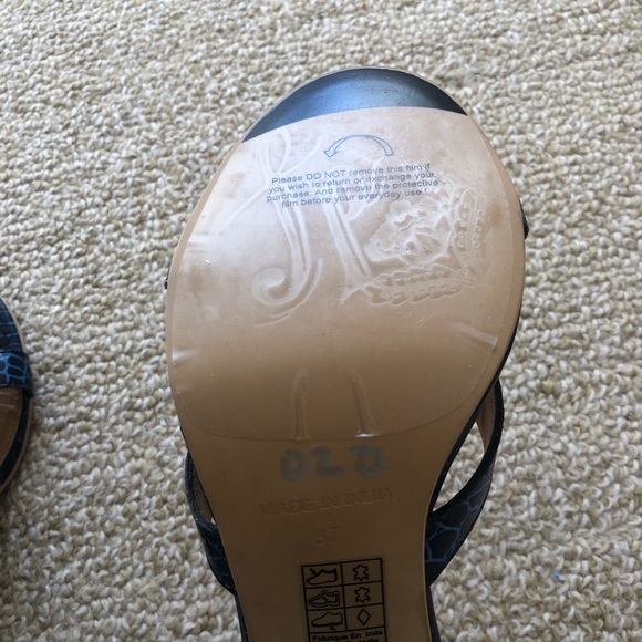 Free People Charlie Croc Block Heel - Picture 12 of 12